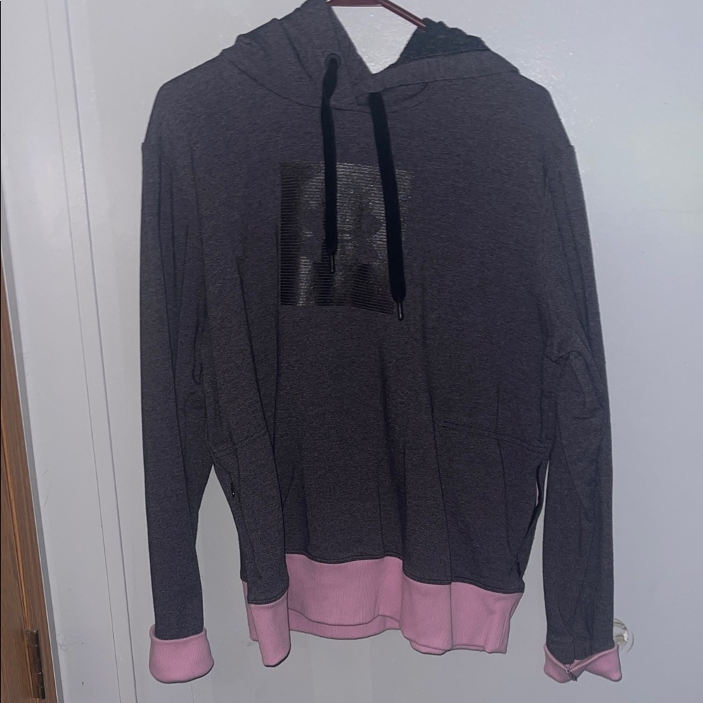 Pink and purple Hooded Sweatshirt